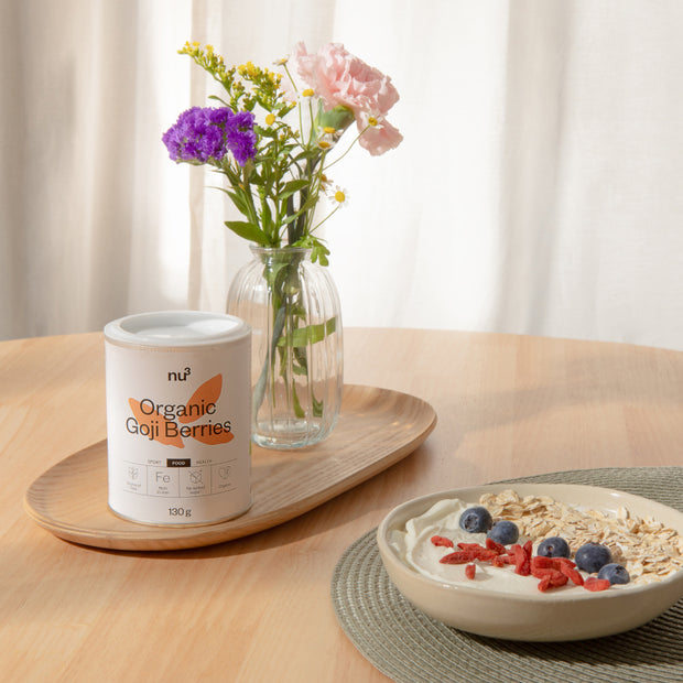 Petit déjeuner bowl aux gojis