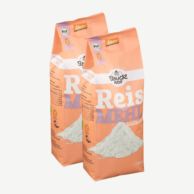 Bauckhof farine de riz complet bio