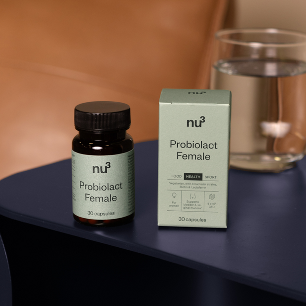 Gélules Probiolact Female sur une pierre