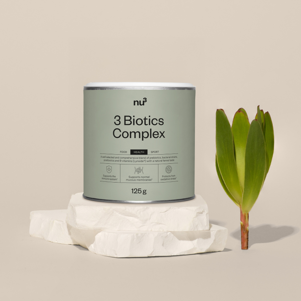 Complexe 3 Biotics avec plante sur pierre
