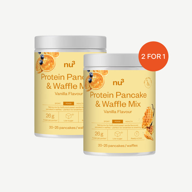 nu3 Mix pour pancakes protéinés et gaufres