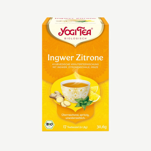 Yogi Tea Gingembre citron bio