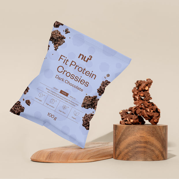 nu3 Fit Protein Bar + nu3 Fit Protein Crossies