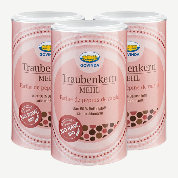 Govinda Farine de pépins de raisin bio