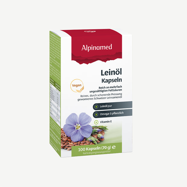 Alpinamed Huile de lin à la vitamine E