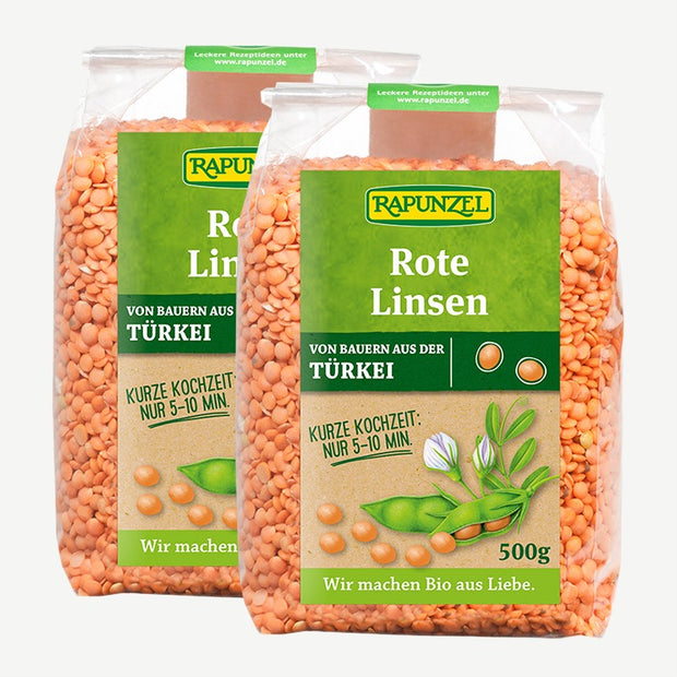 RAPUNZEL Lentilles corail bio