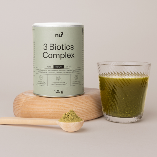 Complexe 3 Biotics avec plante sur pierre