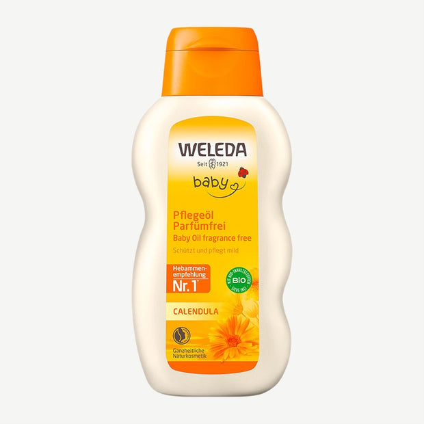 Weleda Baby huile de soin au calendula sans parfum