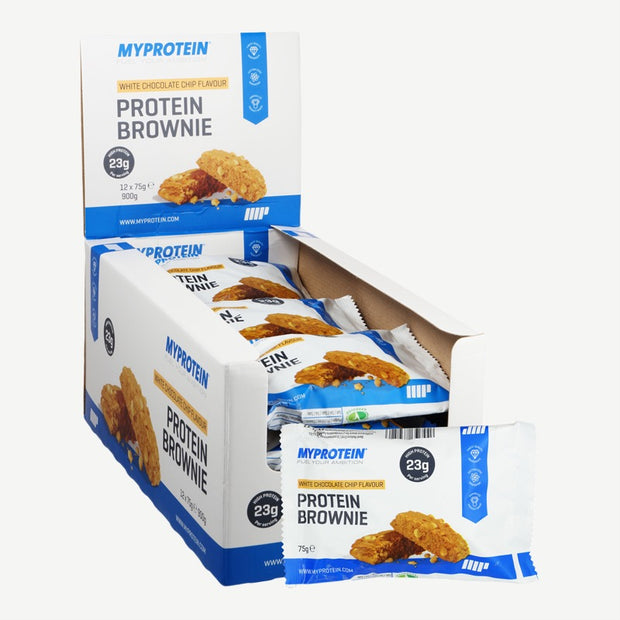 MyProteine Protein Brownie, Pépites de Chocolat Blanc