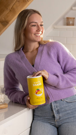 Femme avec BEAVITA Shake minceur