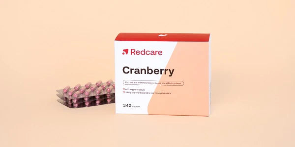 Boîte de gélule au cranberry Redcare