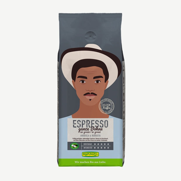 RAPUNZEL Heldenkaffee Espresso, grains entiers