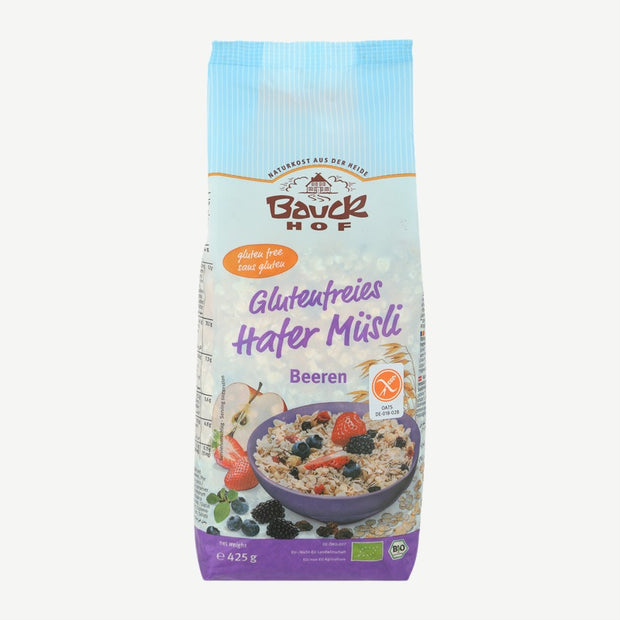 Bauckhof Muesli bio sans gluten