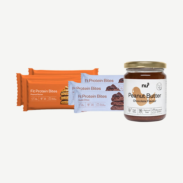 nu3 Fit Protein Bites + Beurre de cacahuète chocolat