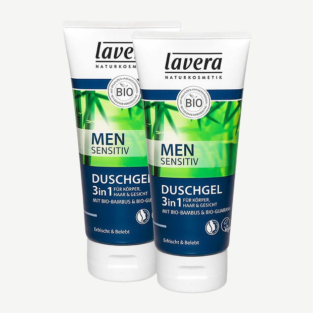 Lavera Men sensitiv gel douche 3 en 1