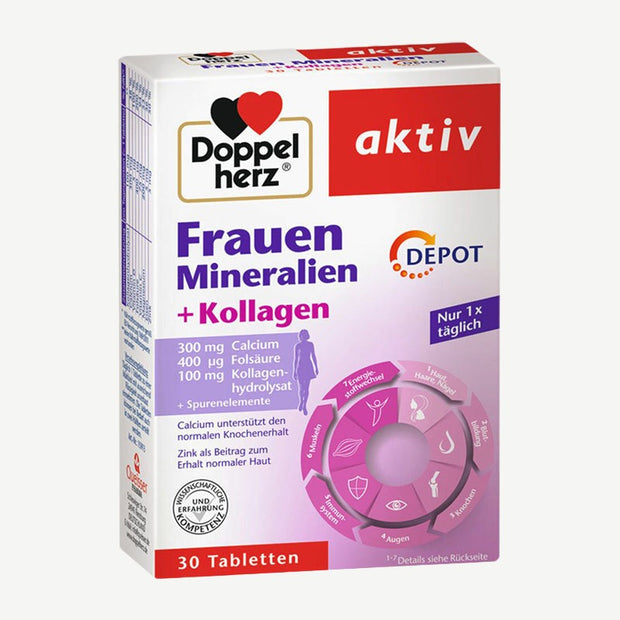 Doppelherz Dépôt minéral femmes