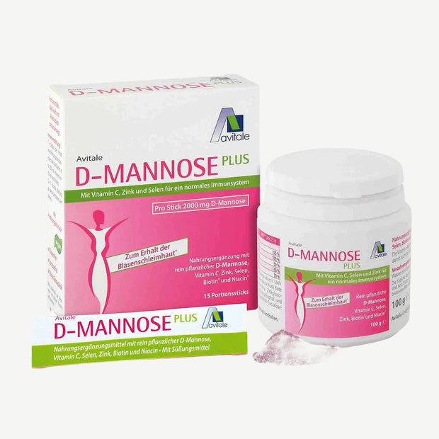 Avitale D-mannose Plus 2000 mg Pack économique