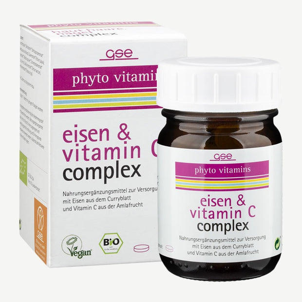 GSE Complexe Phytovitaminé Fer & Vitamine C bio