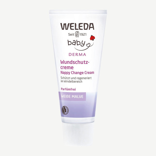 Weleda Crème bébé mauve blanche