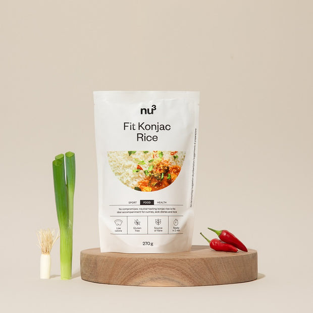 Plat de riz low carb avec le Fit Rice nu3