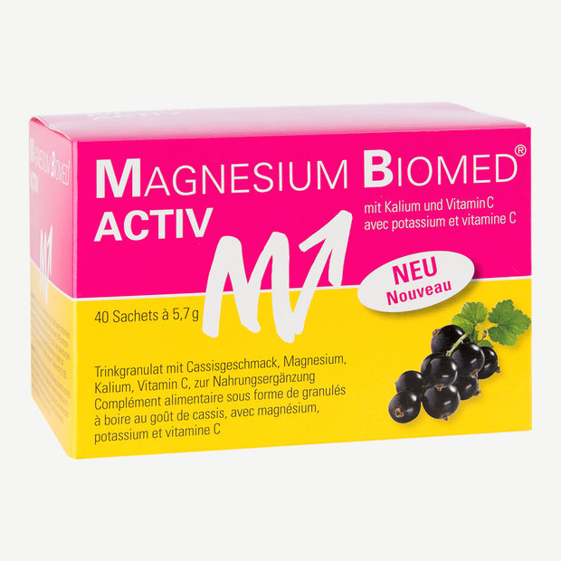 Biomed Magnesium Biomed Activ, granulés à boire