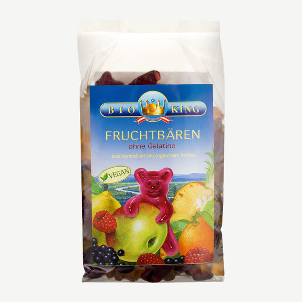 BioKing Oursons aux fruits bio sans gélatine