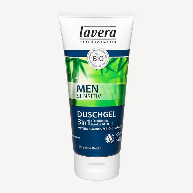 Lavera Men sensitiv gel douche 3 en 1