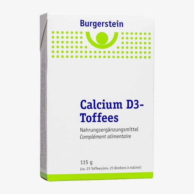 Burgerstein Caramels au calcium et à la vitamine D3