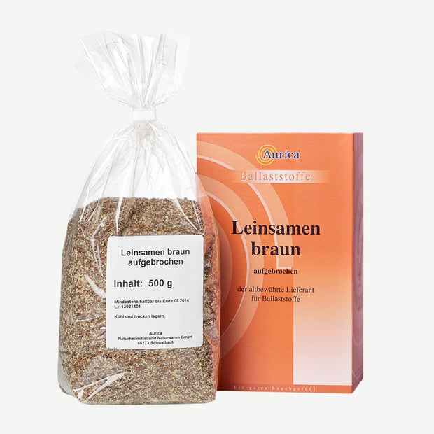 Aurica Graines de lin brun concassées