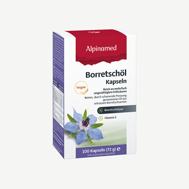 Alpinamed Huile de bourrache avec vitamine E